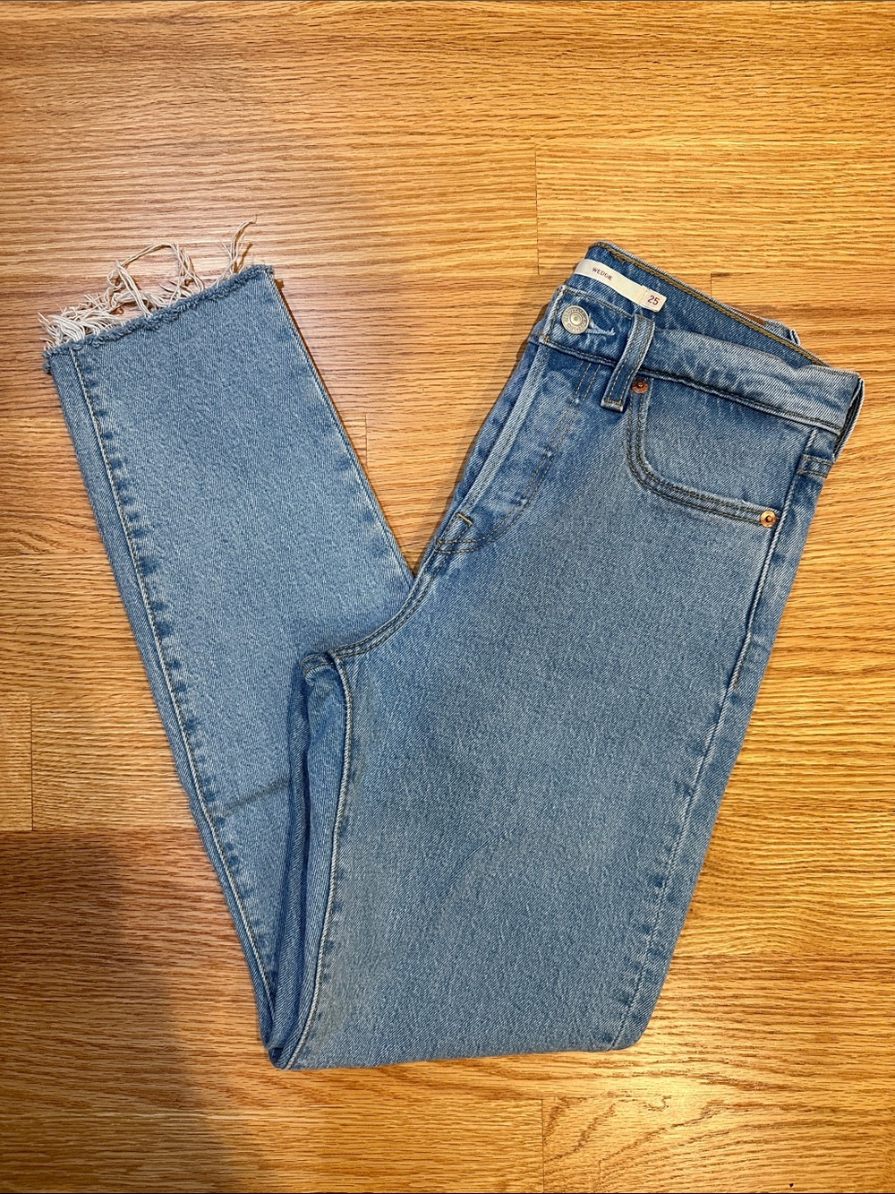 Levi’s High-Rise Straight Leg Women's Jeans - Wedgie - 25